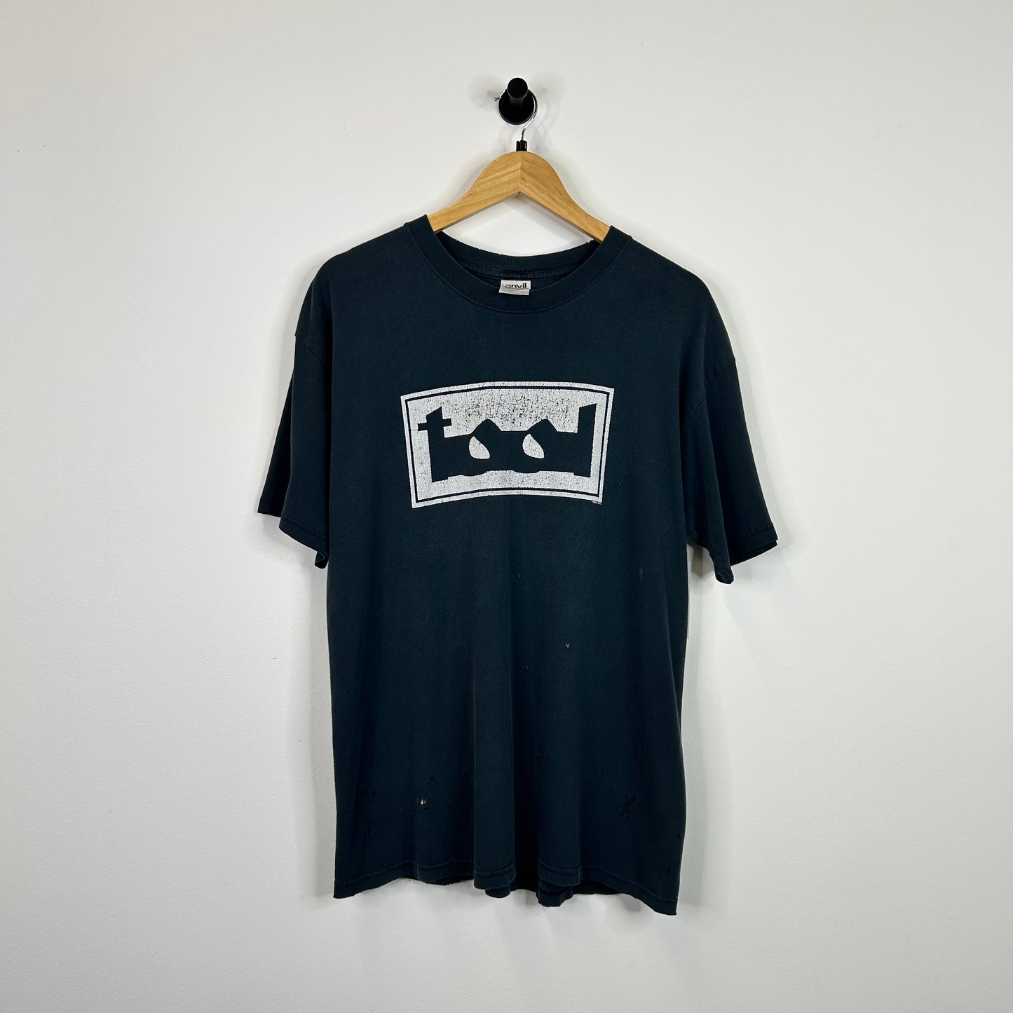 TOOL FADED BLACK DISTRESSED TEE