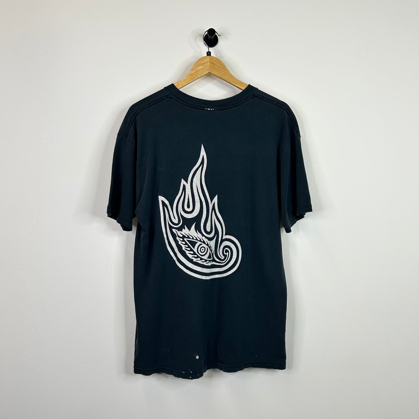 TOOL FADED BLACK DISTRESSED TEE