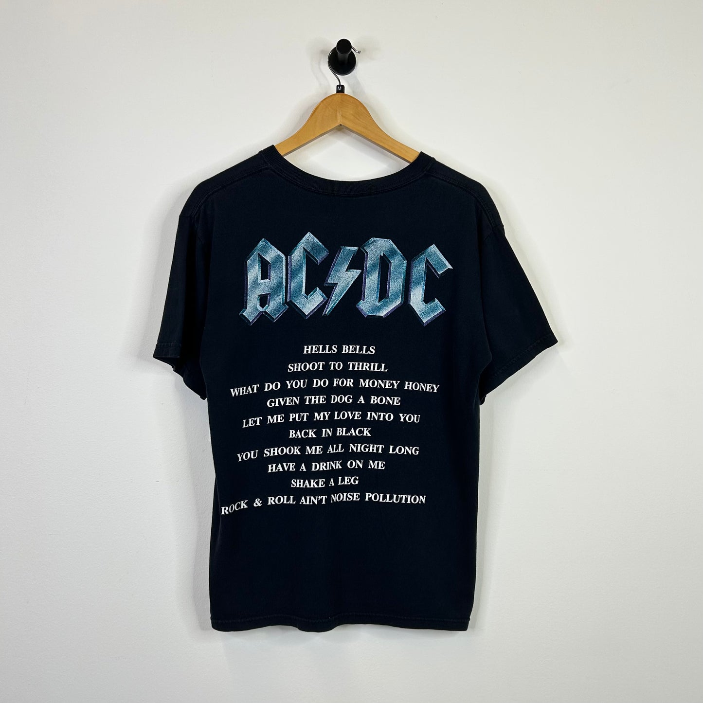 AC/DC BACK IN BLACK ALBUM TEE