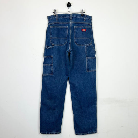 DICKIES DARK WASH CARGO DENIM