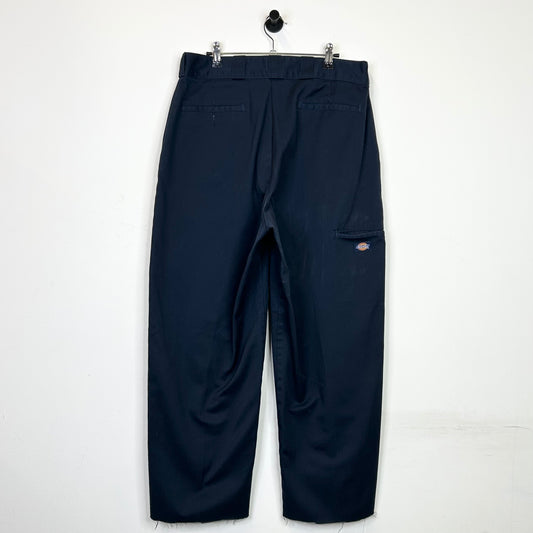 DICKIES NAVY BLUE CANVAS TROUSERS