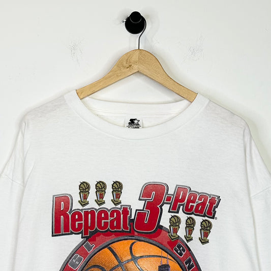 CHICAGO BULLS REPEAT 3-PEAT TEE