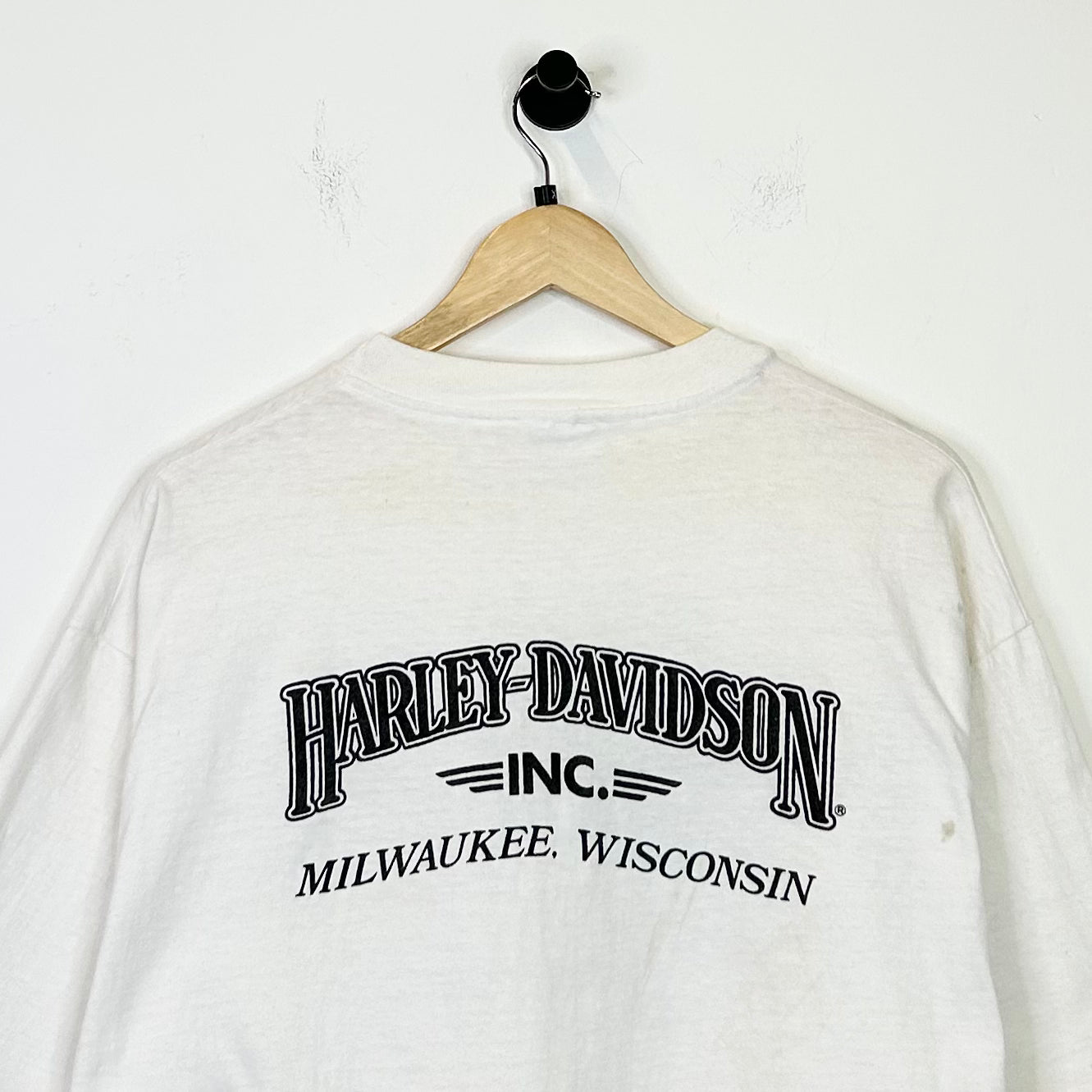 HARLEY DAVIDSON MILWAUKEE RED BIKE TEE