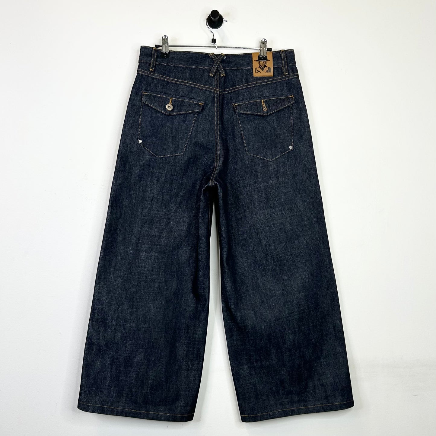 QUAIL RAW DENIM FLANNEL JEANS
