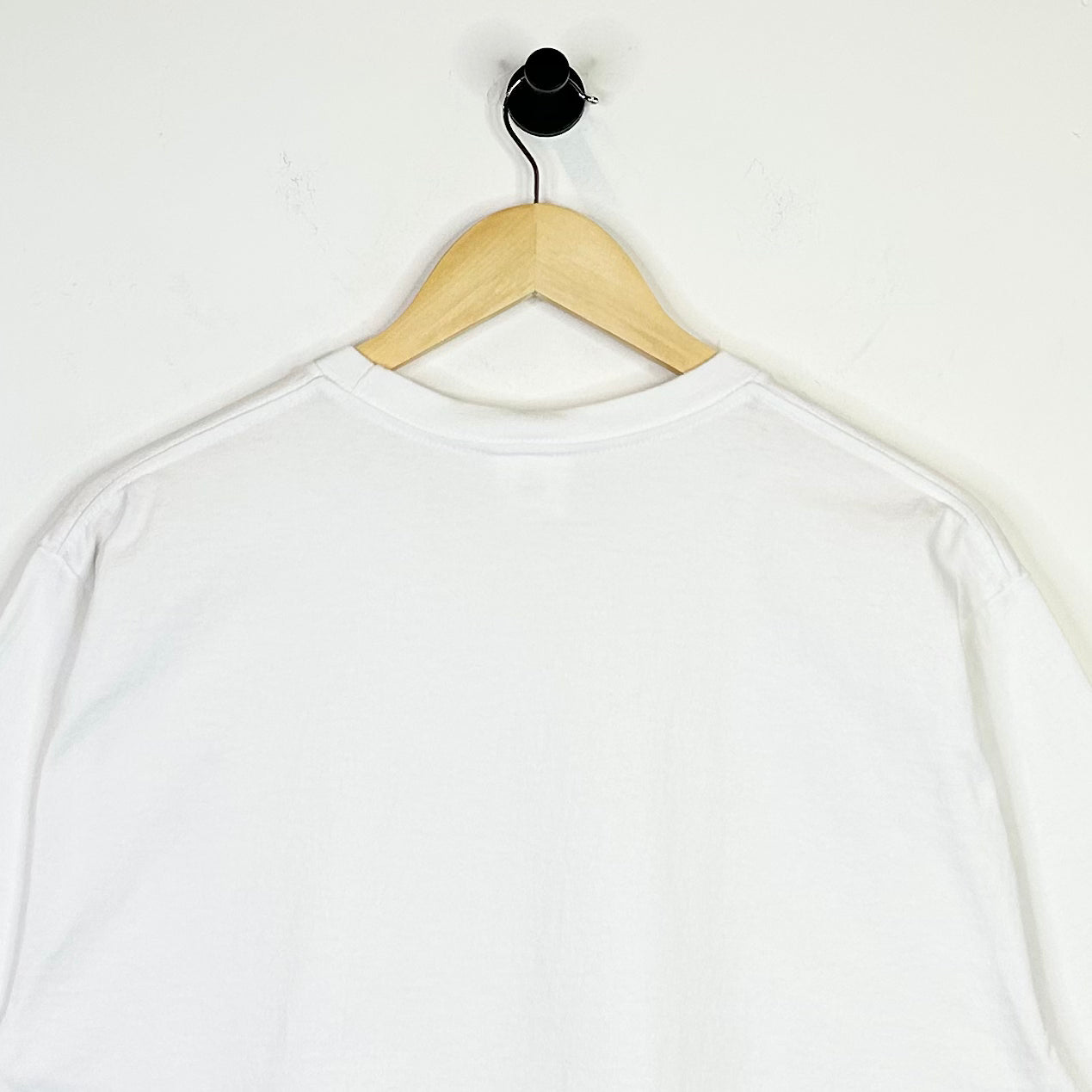 BAPE FLAMING SIDE SHARK WHITE TEE