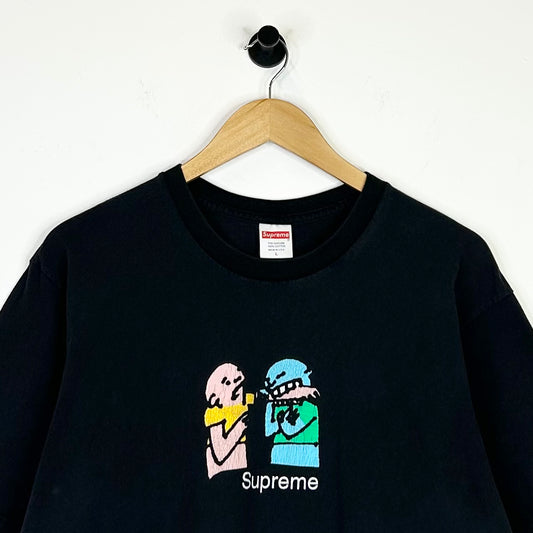 SUPREME BITE BLACK TEE