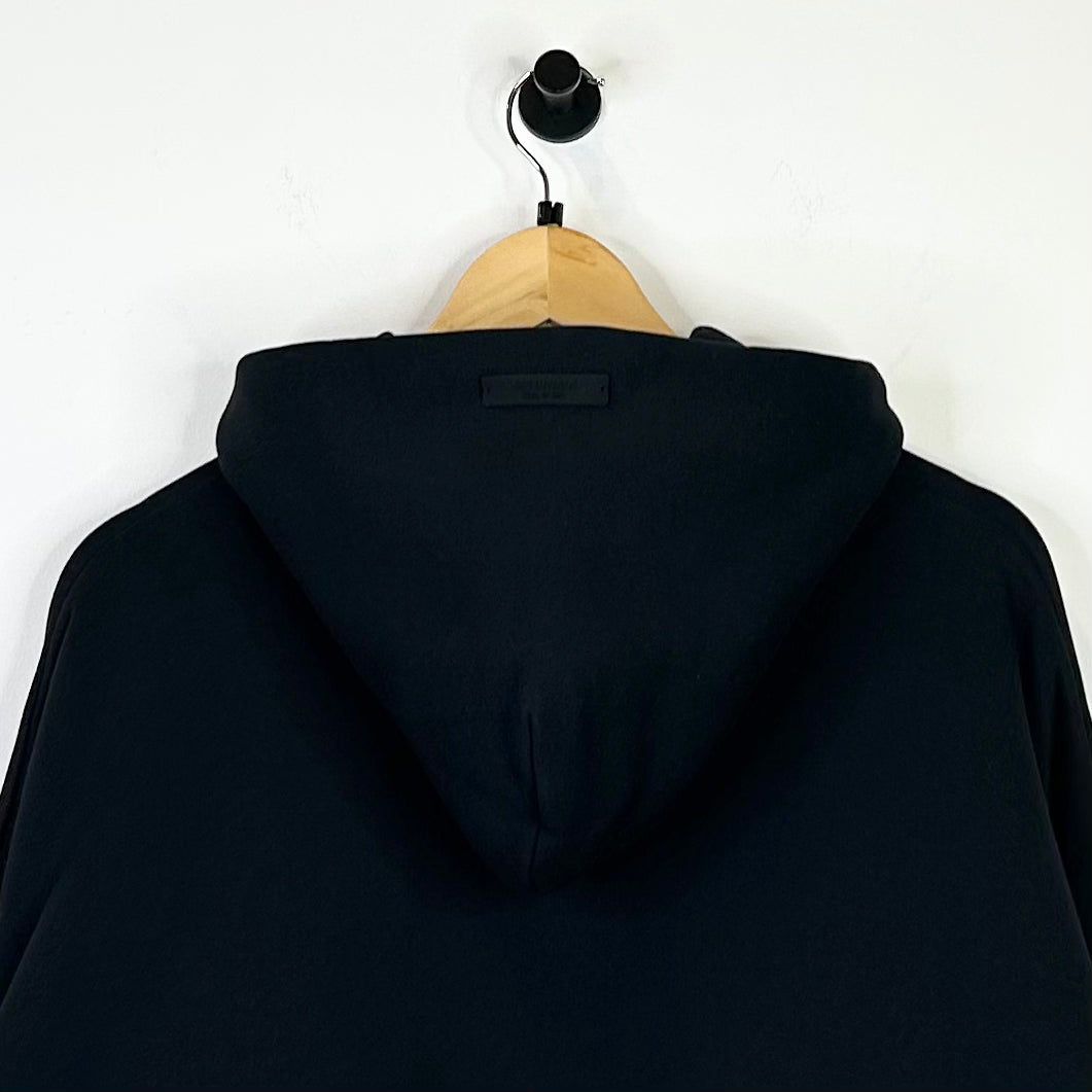 FEAR OF GOD ESSENTIALS UNIVERSITY LOGO HOODIE