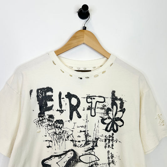 BIRTH OF A ROYAL CHILD DISTRESSED BLUES TEE