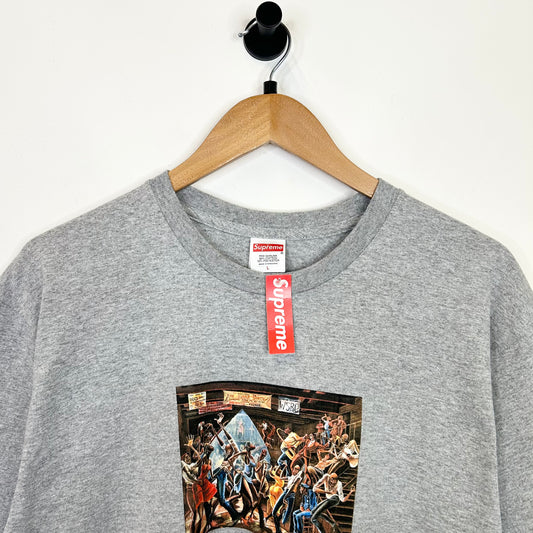 SUPREME x ERNIE BARNES GREY TEE