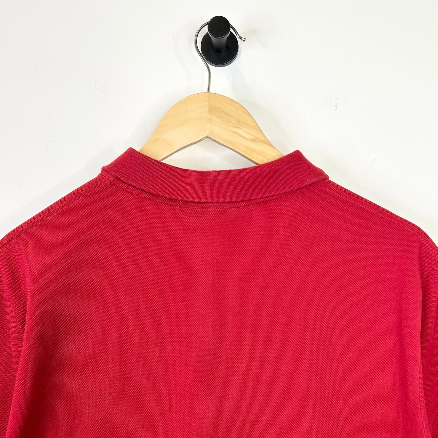 BURBERRY RED POLO SHIRT