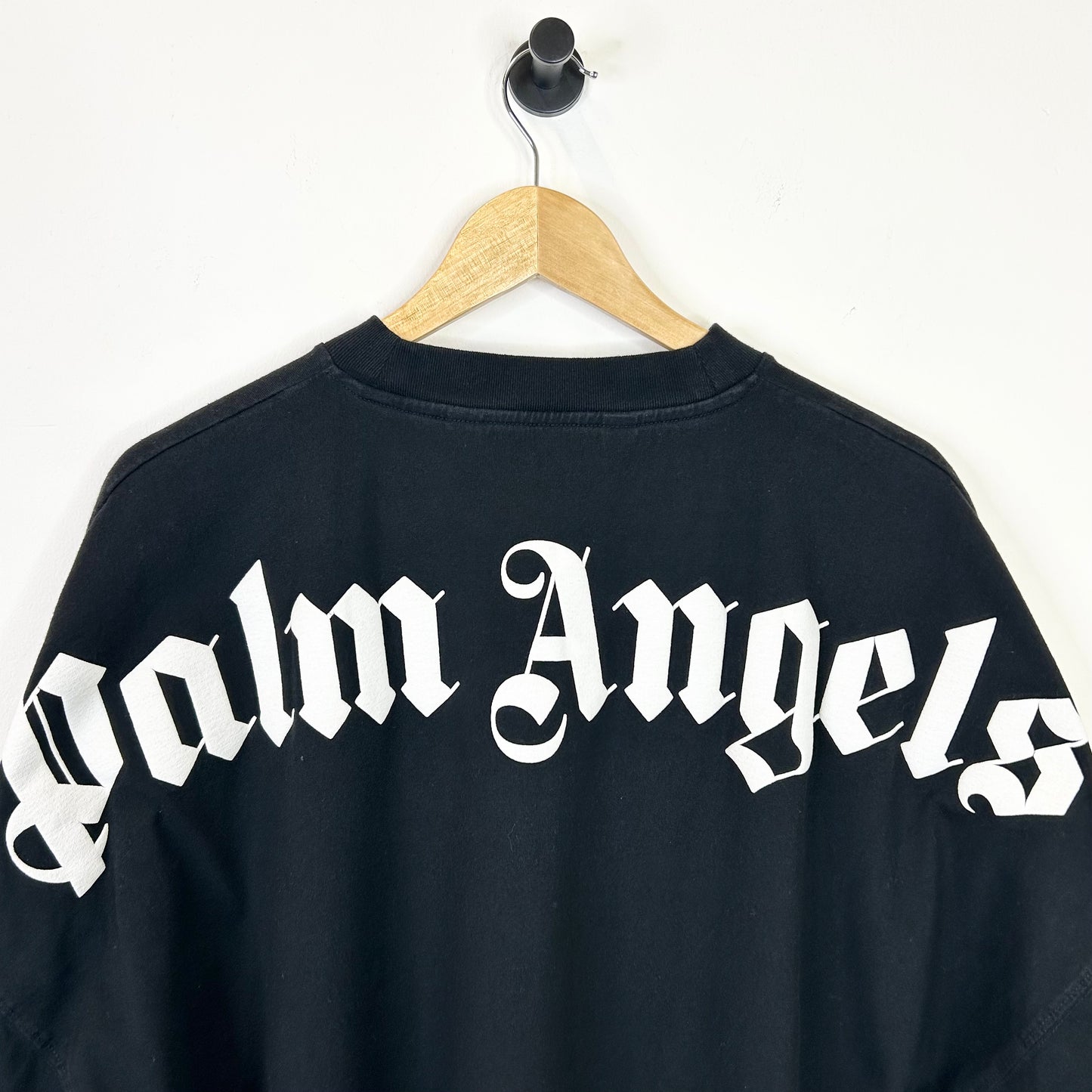 PALM ANGELS OVERSIZED LOGO OVER TEE