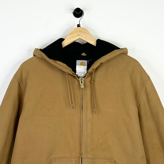 CARHARTT BEIGE HOODED JACKED