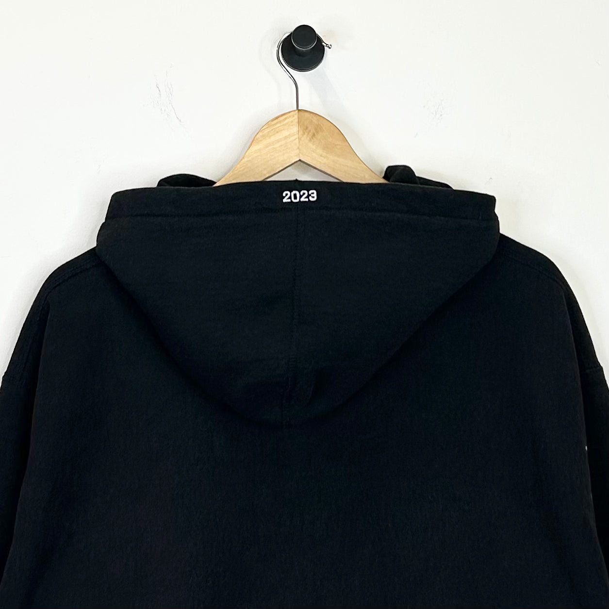 SUPREME BLACK/BLACK BOX LOGO HOODIE