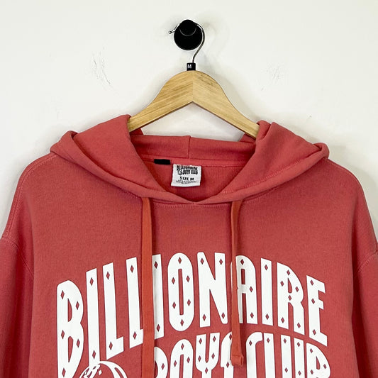 BILLIONAIRE BOYS CLUB RED FADED HOODIE