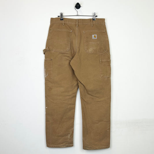 CARHARTT DOUBLE KNEE KHAKI WORK PANTS