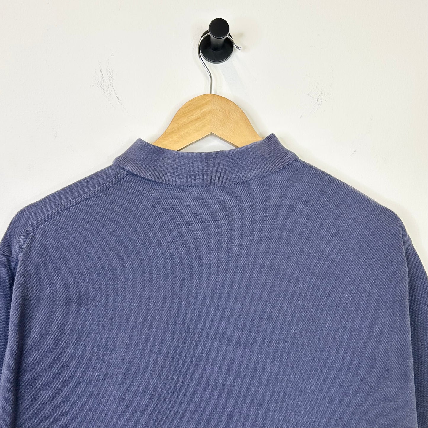 POLO RALPH LAUREN NAVY AND BURGUNDY LOGO POLO