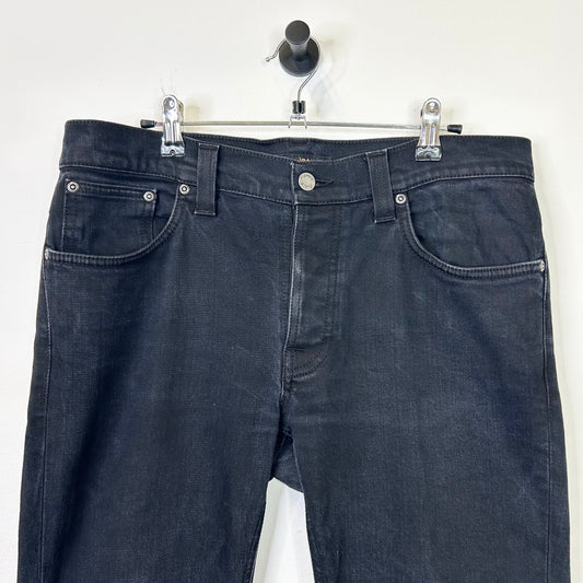 BLACK NUDIE JEANS