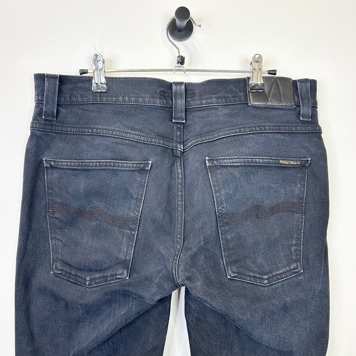 BLACK NUDIE JEANS