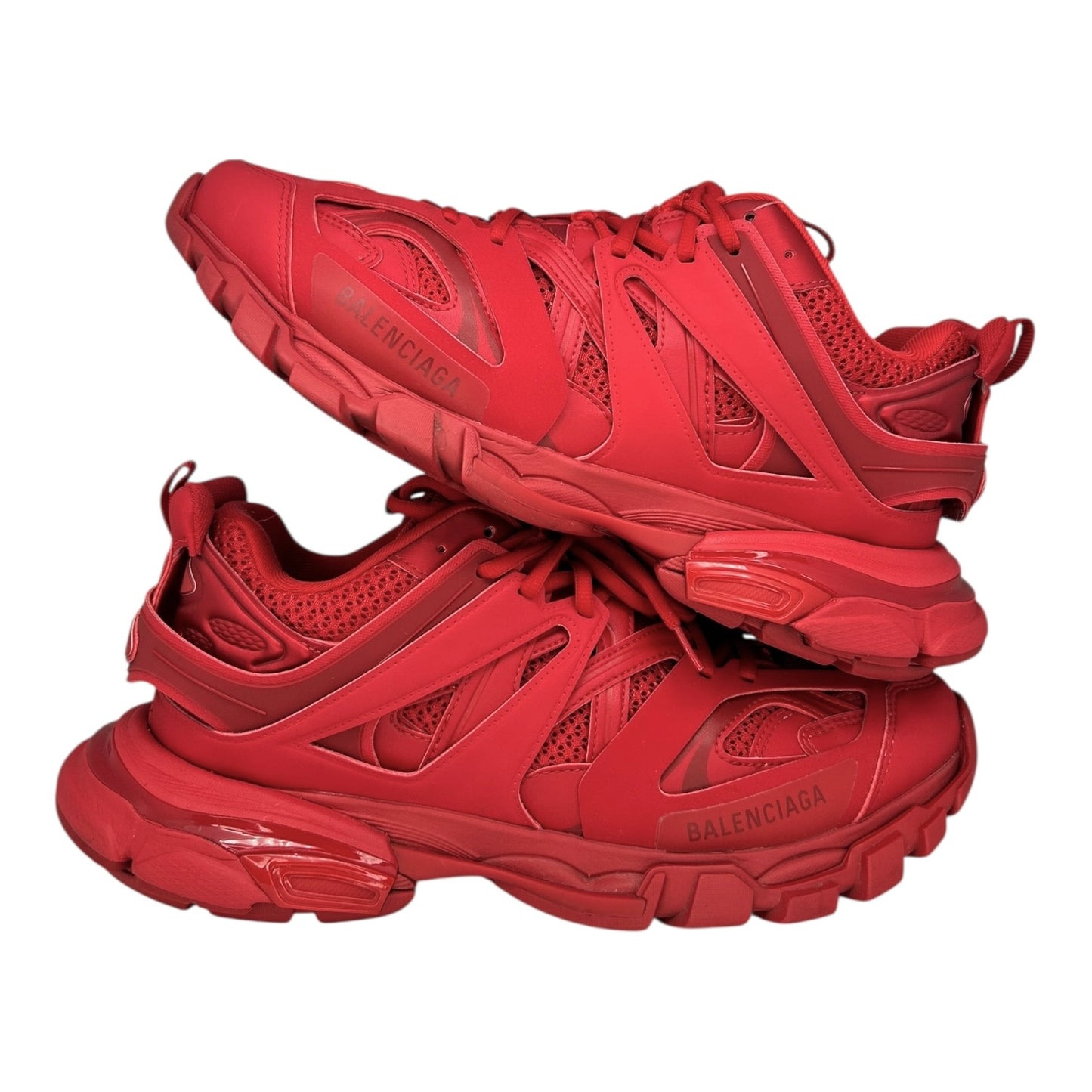 PREOWNED BALENCIAGA TRACK MALBORO RED