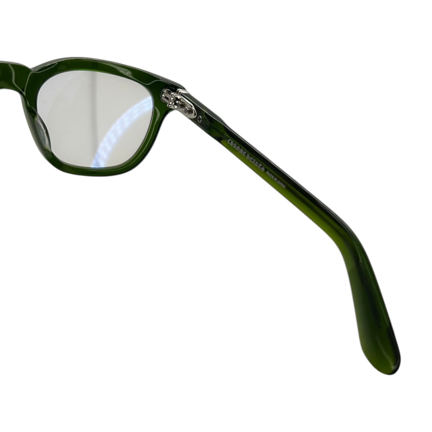 CHROME HEARTS SMOKE SHOW MOSS GREEN GLASSES