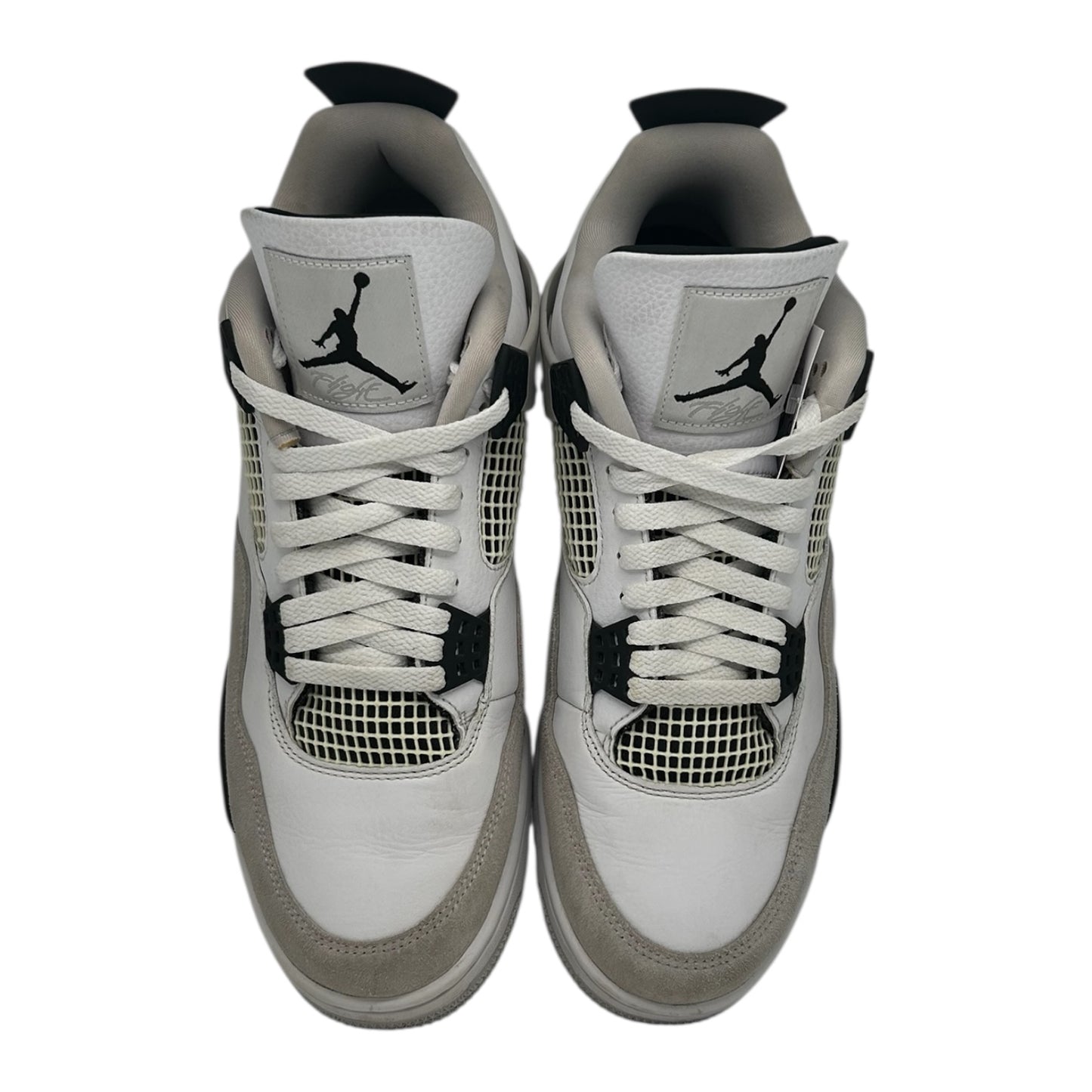 PREOWNED JORDAN 4 MILITARY BLACK