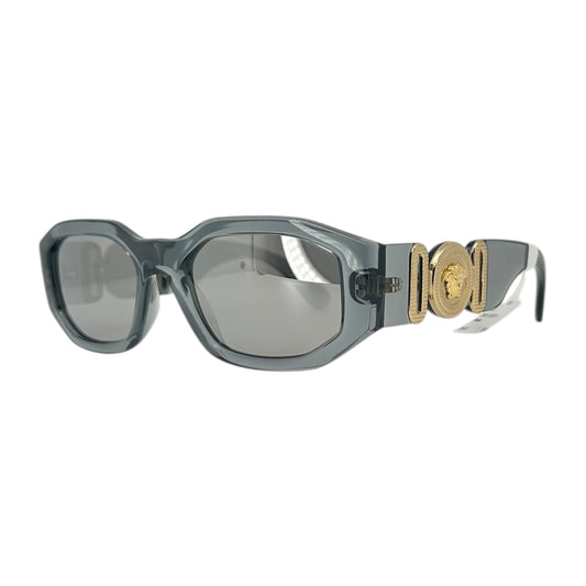 VERSACE MEDUSA GOLD GREY SUNGLASSES