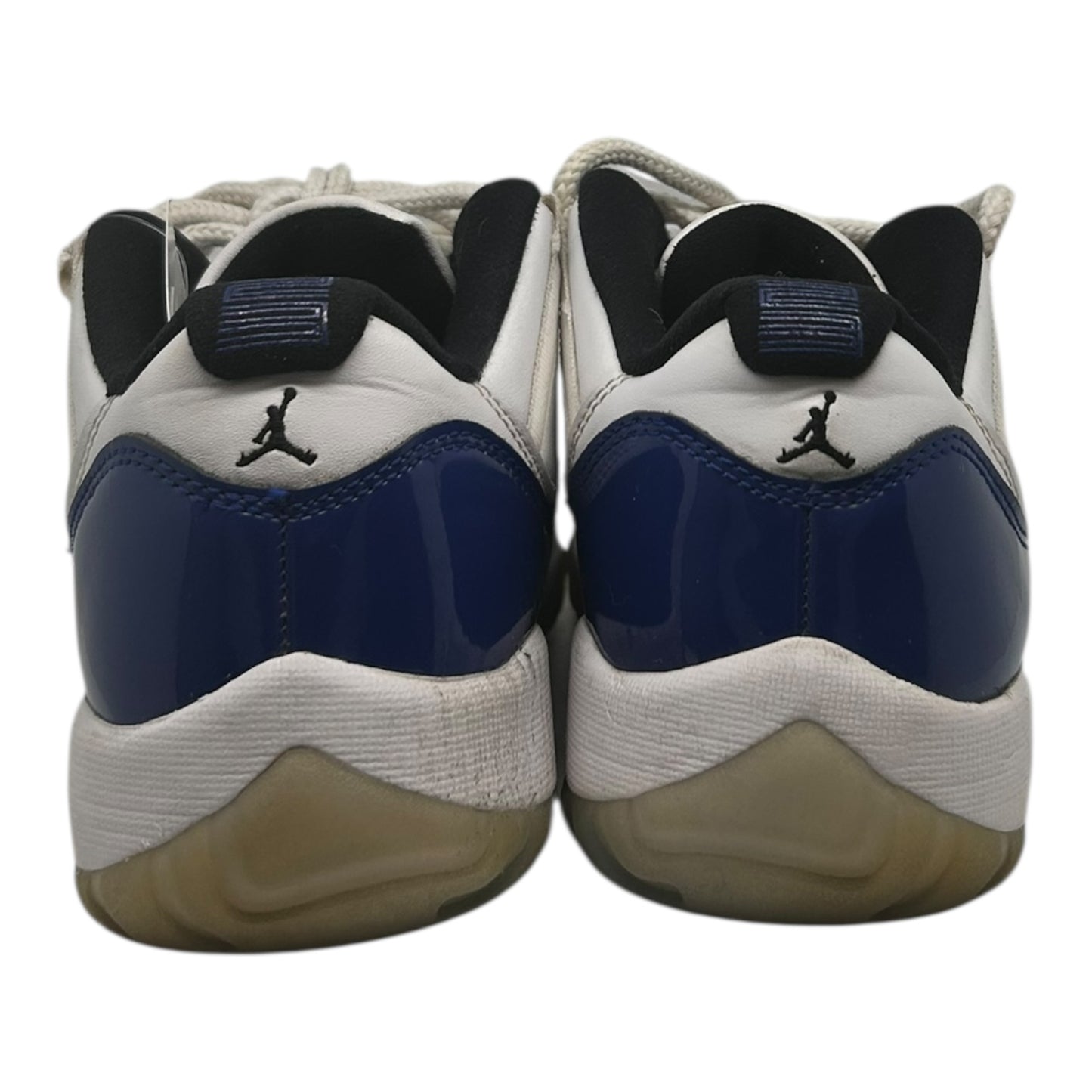 PREOWNED JORDAN 11 LOW WHITE CONCORD SIZE 8M