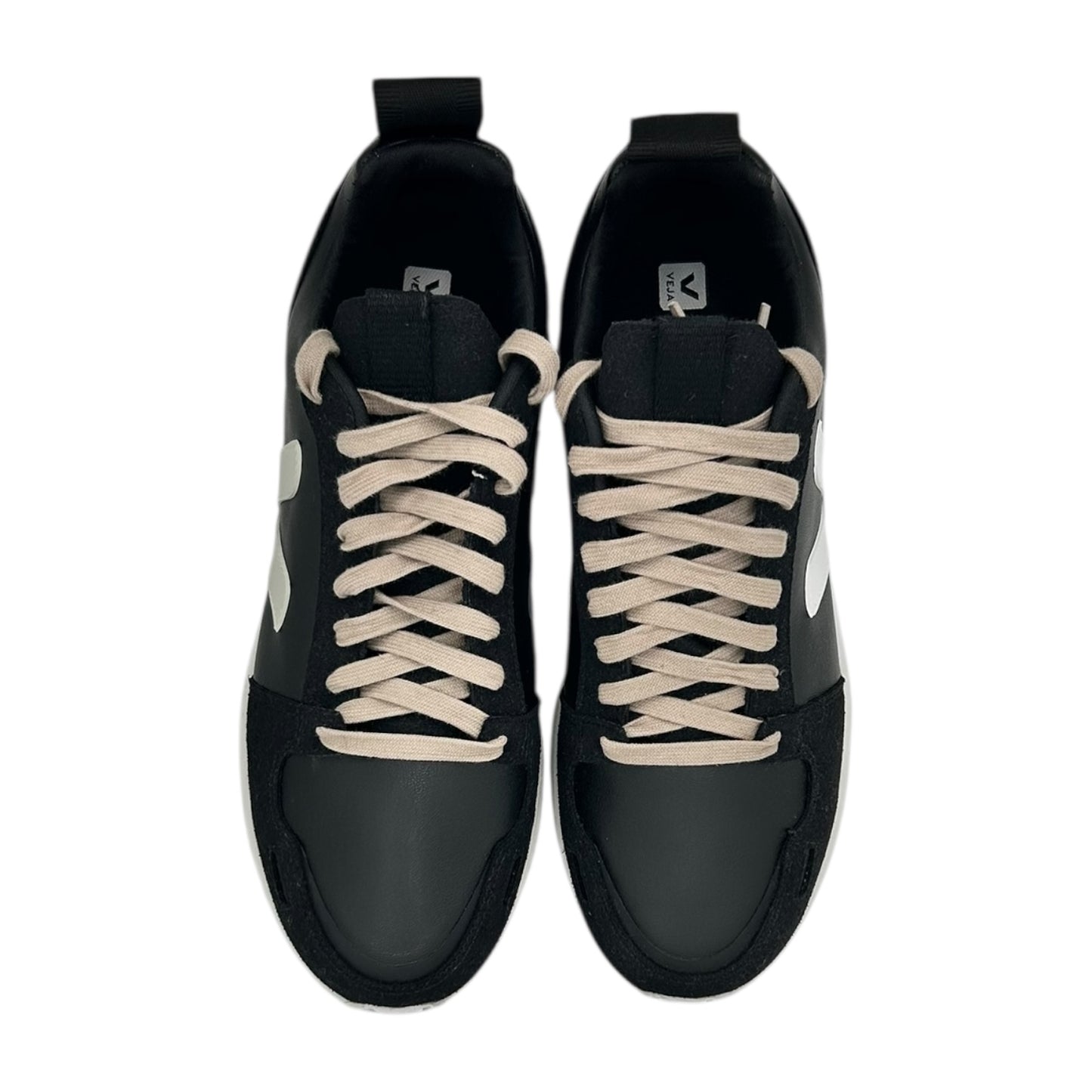 PREOWNED RICK OWENS X VEJA HIKING SNEAKERS