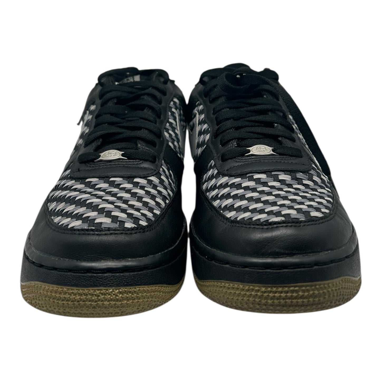 PREOWNED NIKE AIR FORCE 1 LOW WOVEN SZ 12