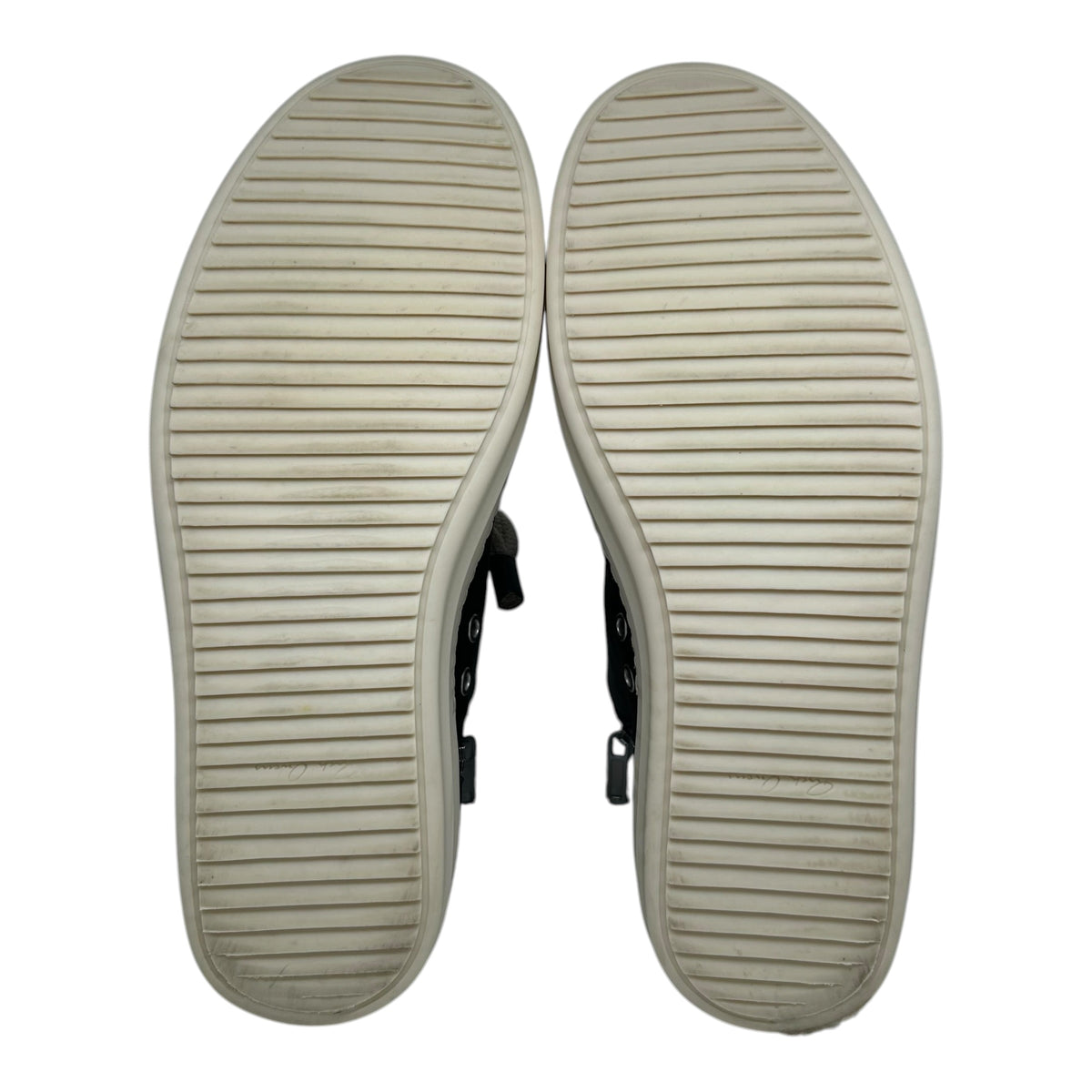 PREOWNED RICK OWENS JUMBOLACE SNEAKERS BLACK MILK