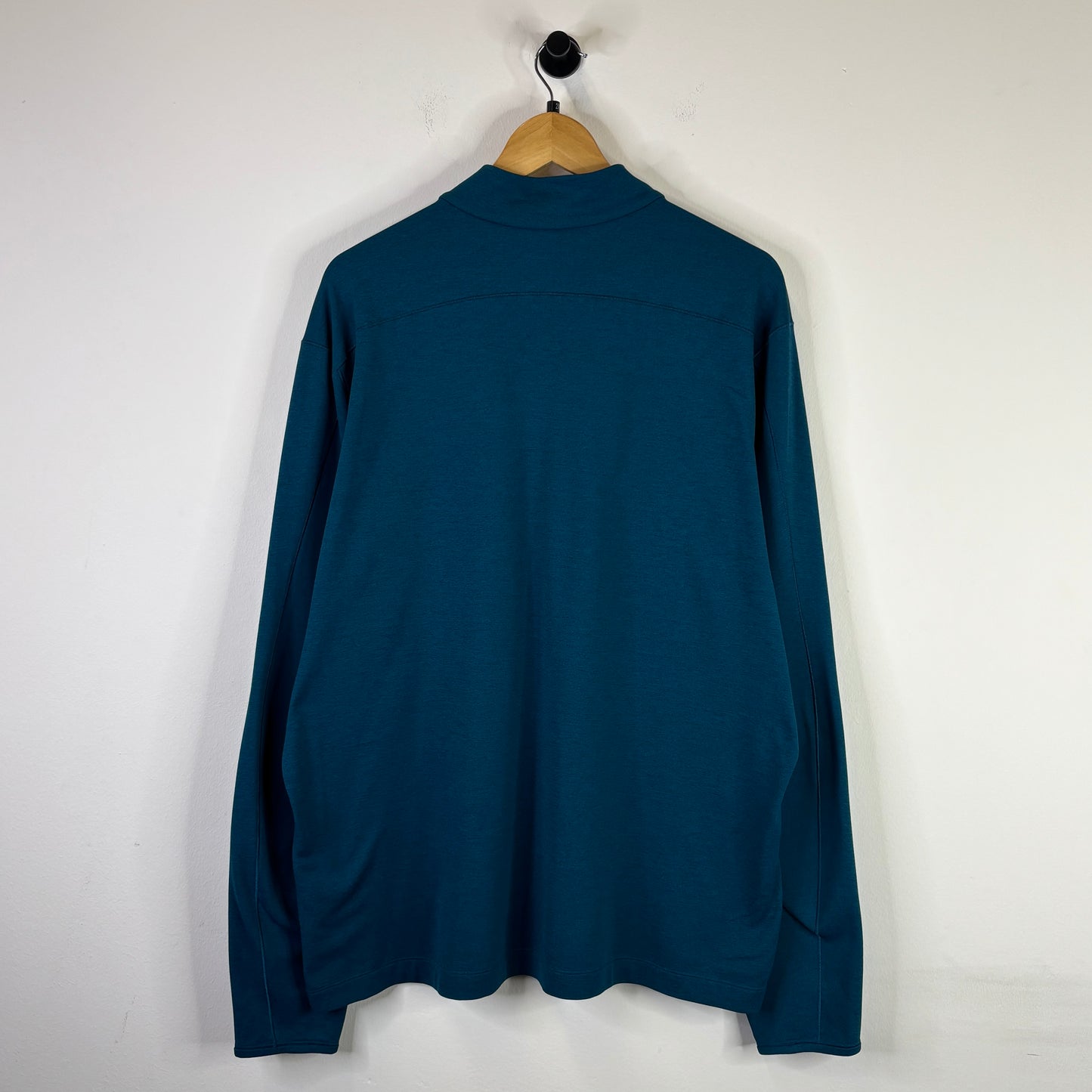 ARC'TERYX TEAL HALF ZIP FLEECE JACKET SZXXL