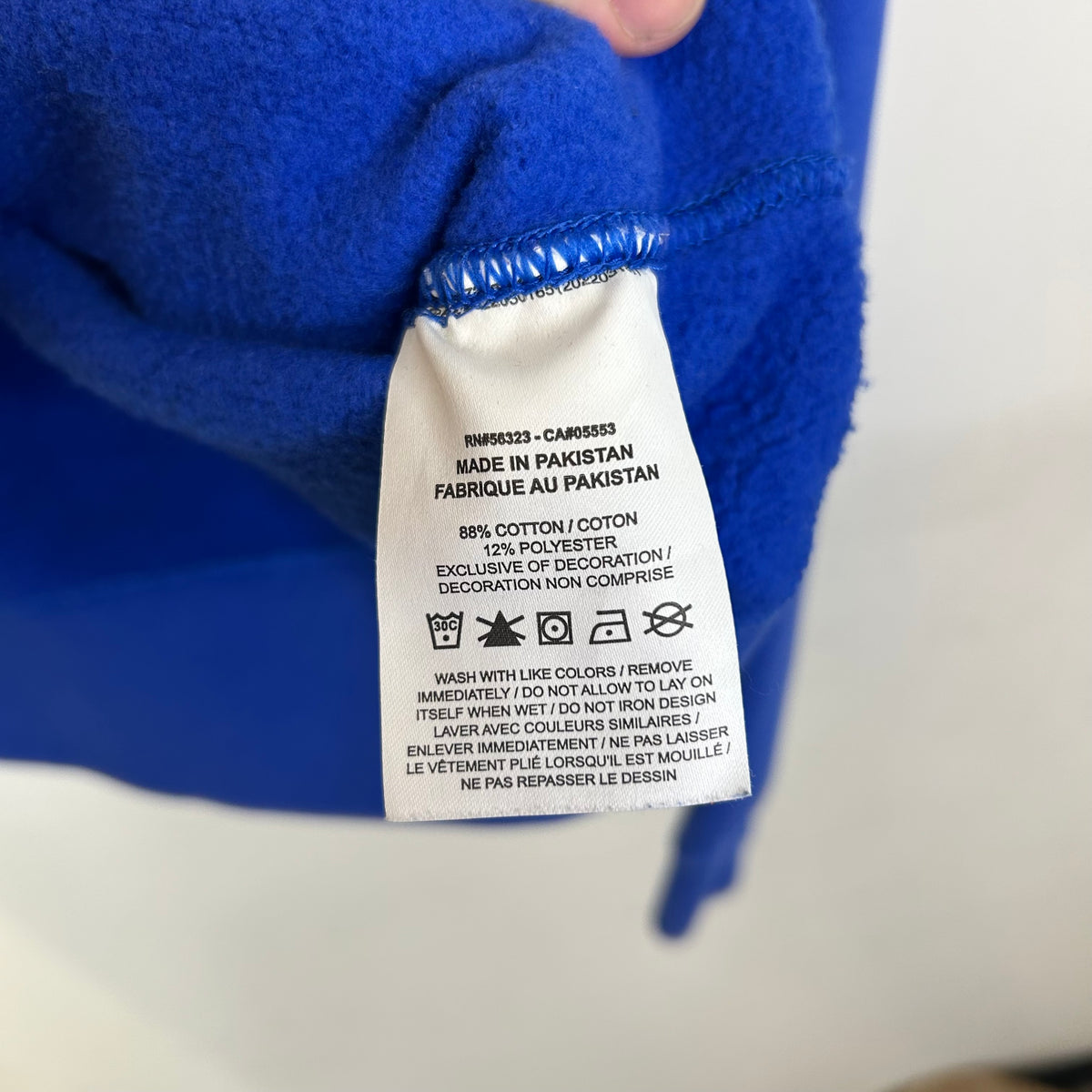 STUSSY x NIKE CREWNECK BLUE