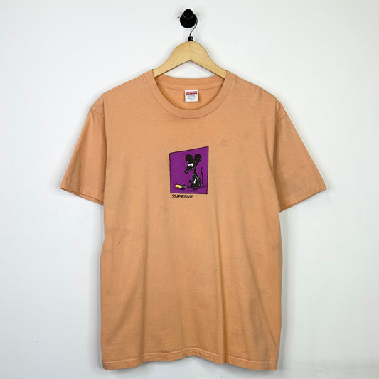 SUPREME MOUSE TEE PINK