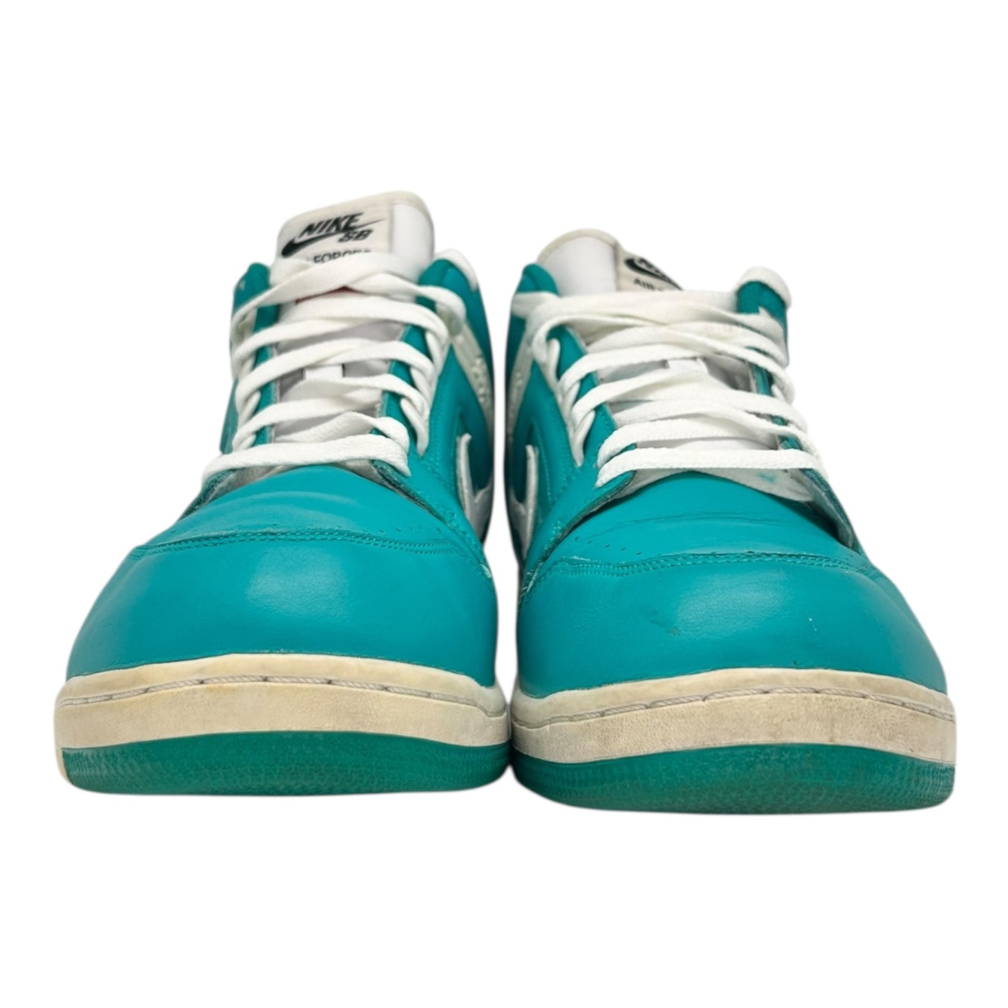 PREOWNED NIKE SB AIR FORCE 2 LOW SUPREME EMERALD