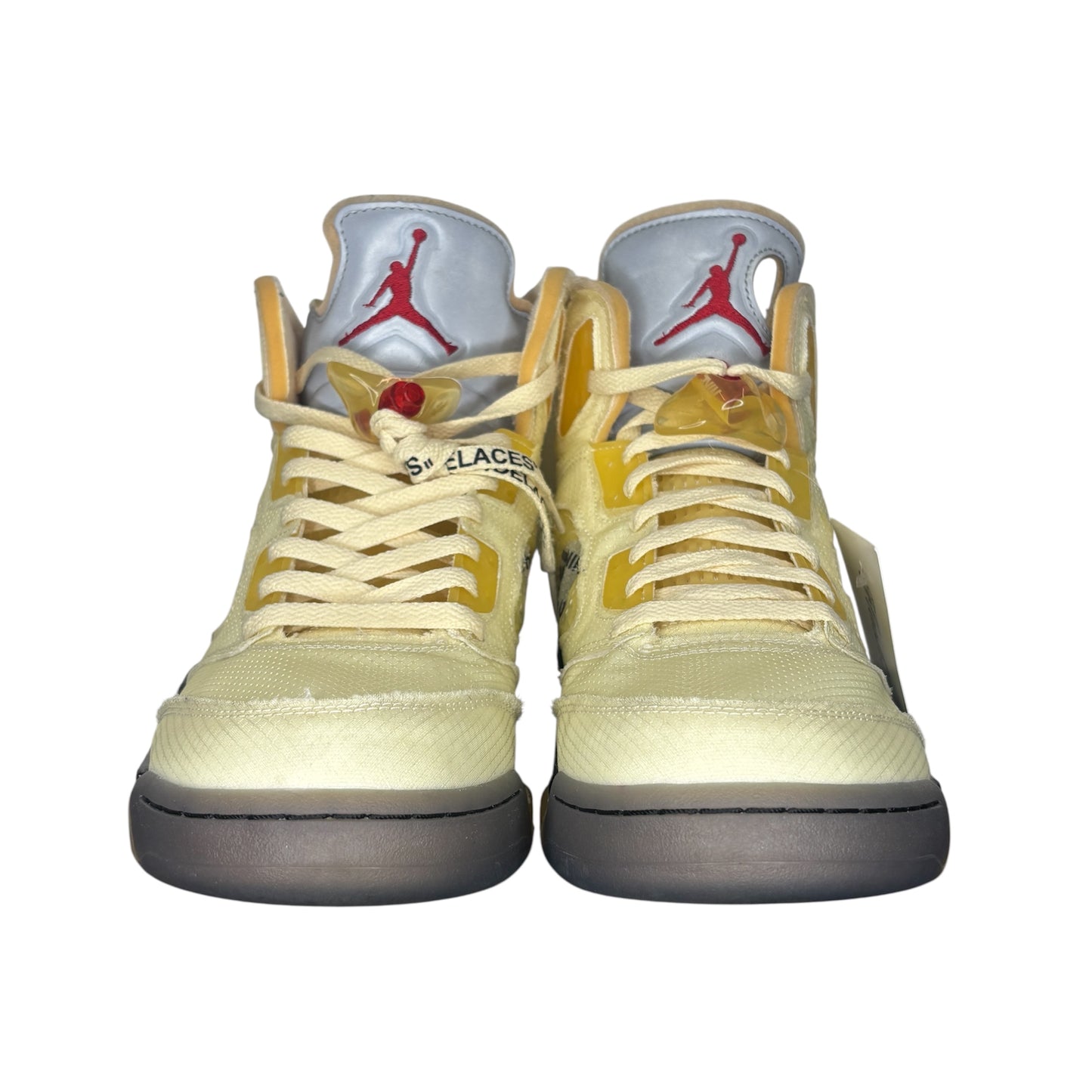 PREOWNED JORDAN 5 OFF WHITE SAIL