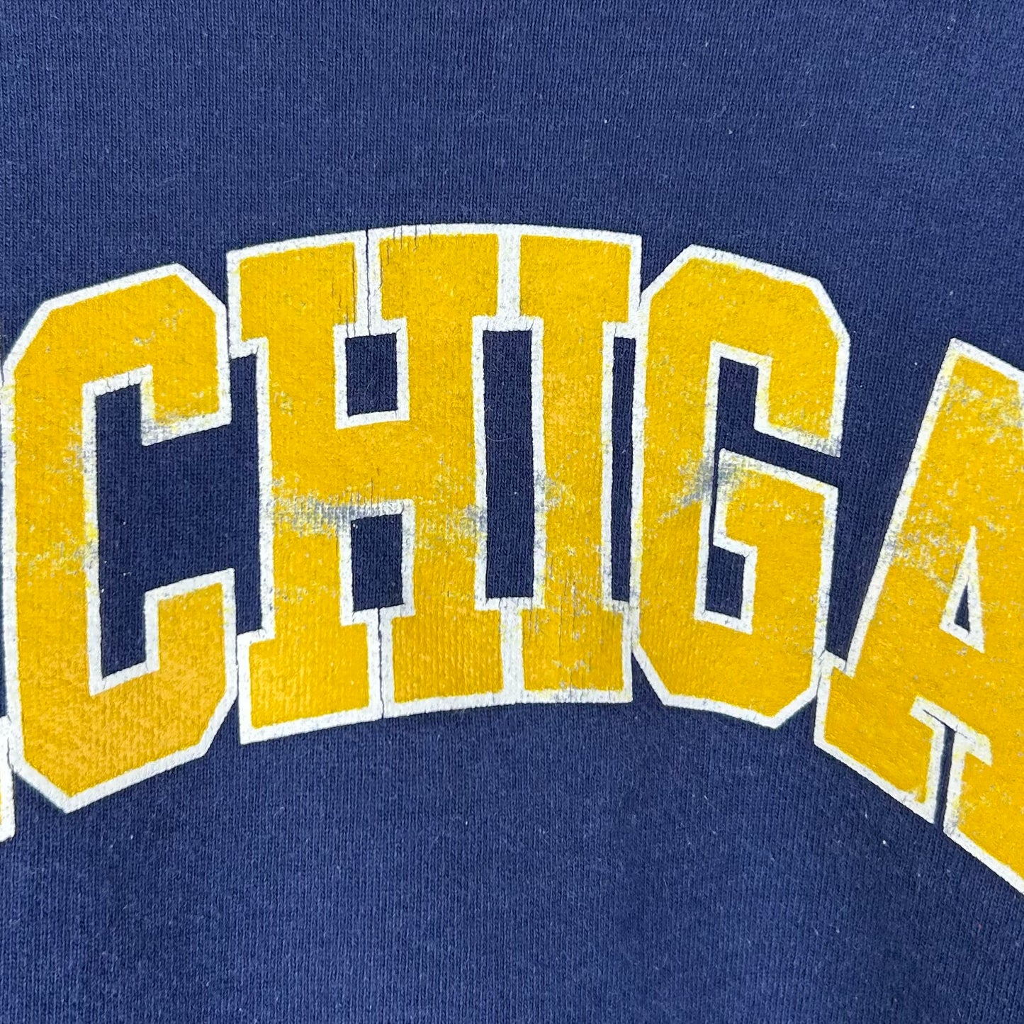UNIVERSITY OF MICHIGAN SPELLOUT CREWNECK