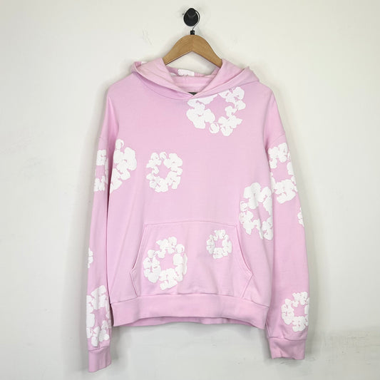 DENIM TEARS THE COTTON WREATH SWEATSHIRT PINK