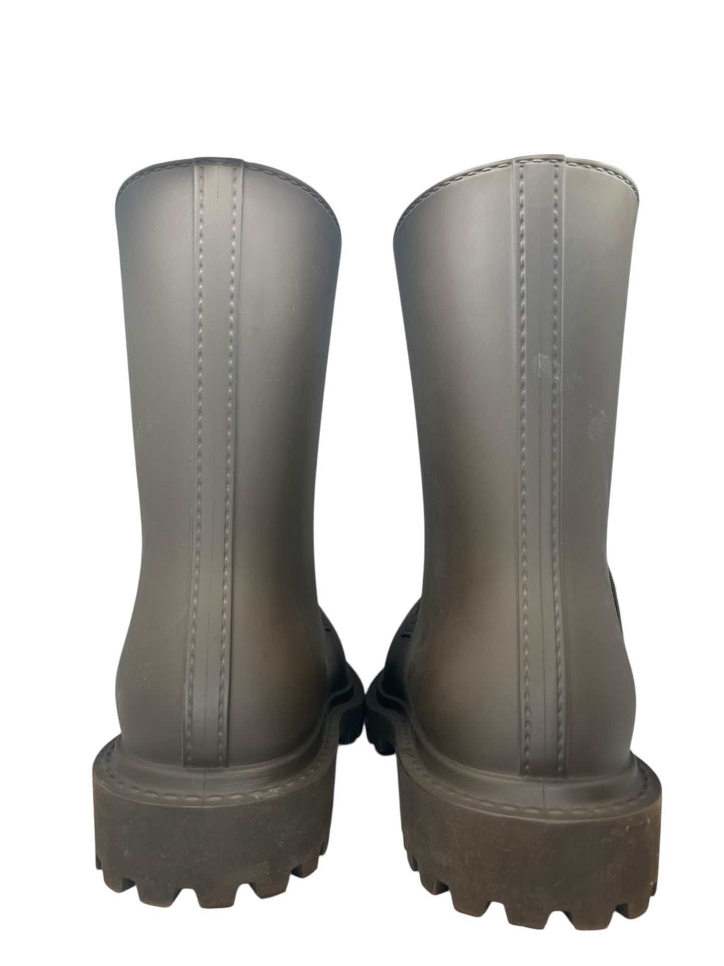 PREOWNED BALENCIAGA STEROID BOOT BROWN
