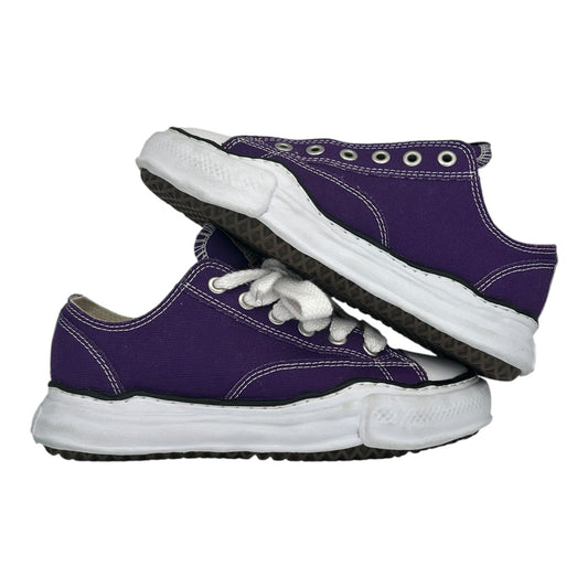 PREOWNED MAISON MIHARA YASUHIRO PURPLE CANVAS