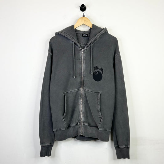 STUSSY HOODIE ZIPPER 8 BALL
