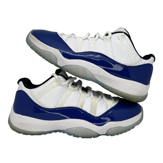 PREOWNED JORDAN 11 LOW WHITE CONCORD