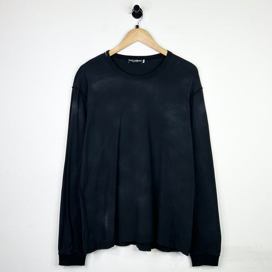 DOLCE & GABBANA BLACK LONG SLEEVE