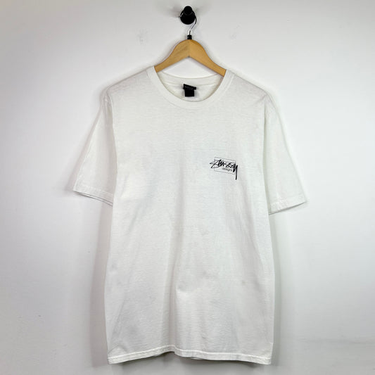 STUSSY DESIGNS TEE EQUIPMENT FOR THE MODERN AGE