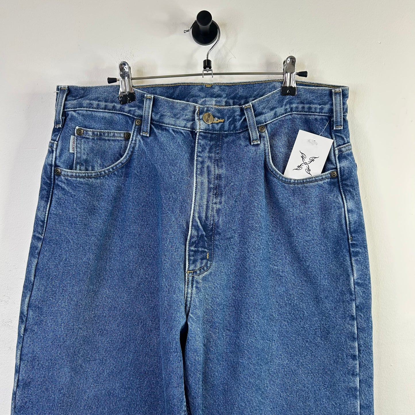 CARHARTT FLANNEL LINED DENIM