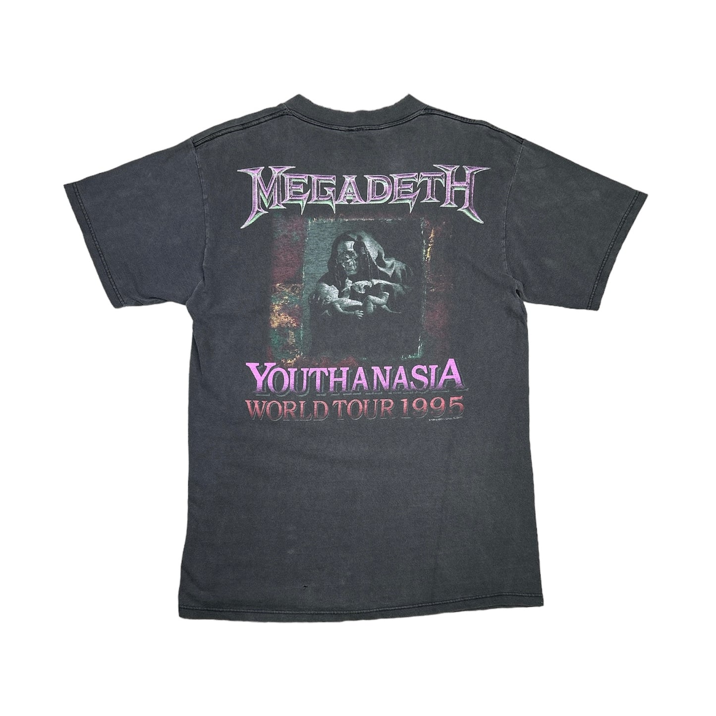 1995 MEGADETH YOUTHANASIA WORLD TOUR T-SHIRT