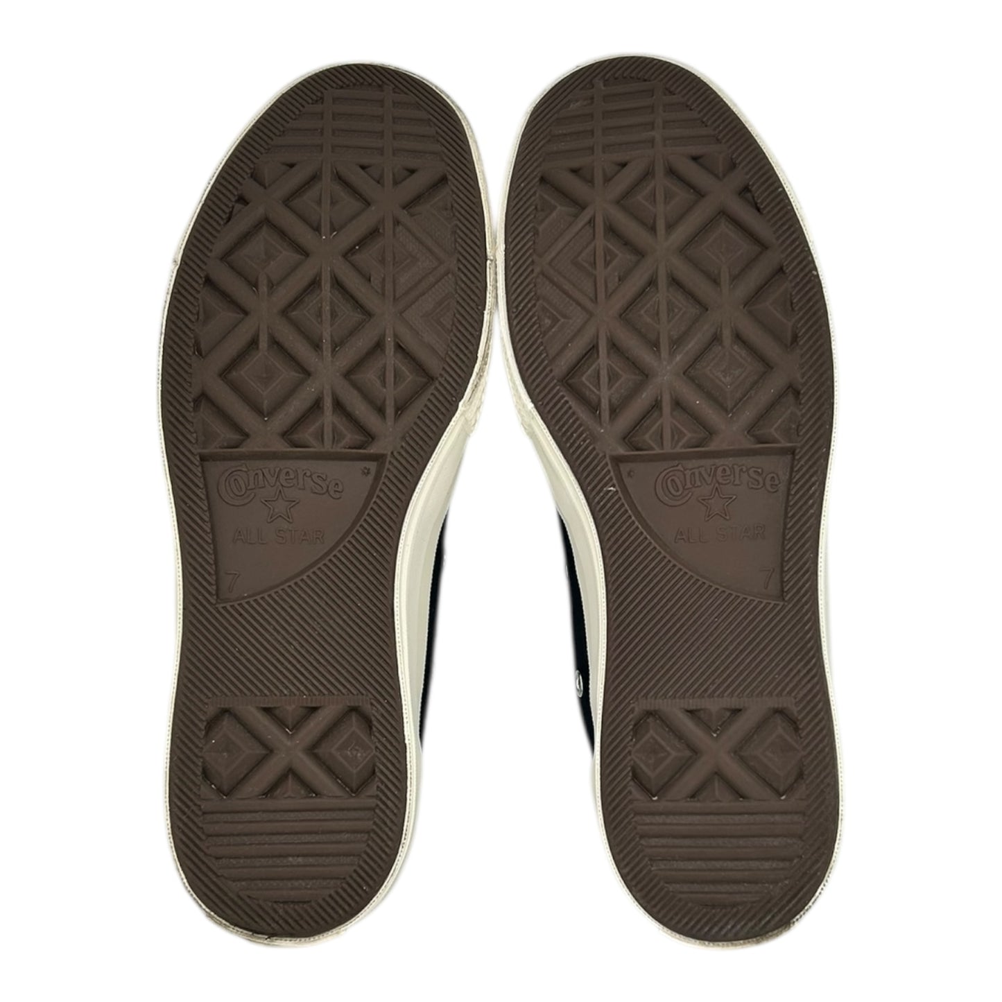 PREOWNED CONVERSE ALL STAR 70 X CDG PLAY BLACK LOWTOP