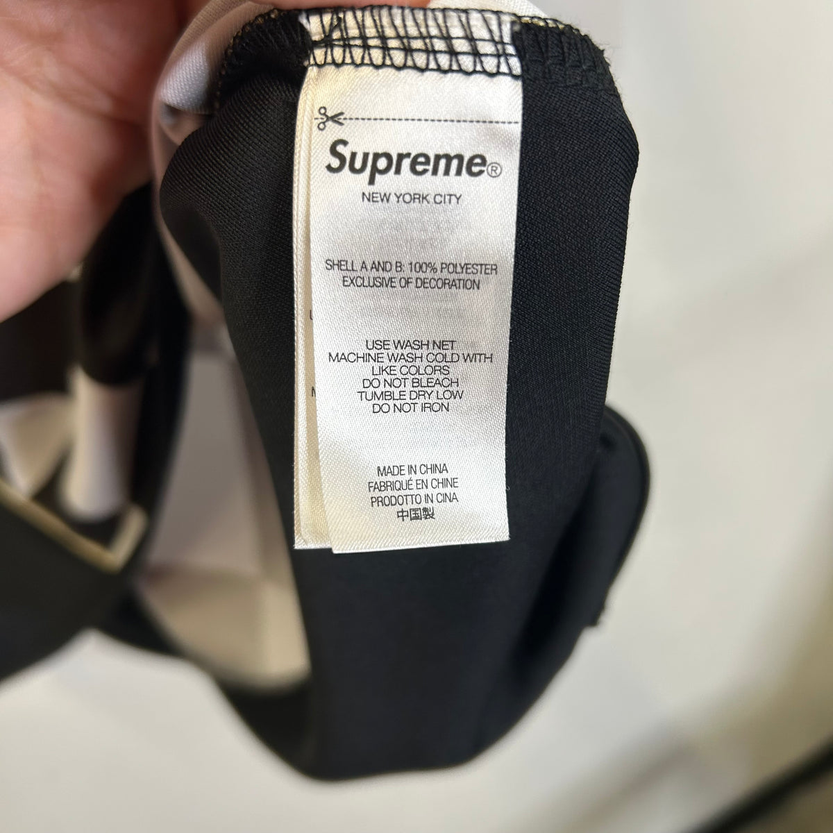 SUPREME CHECKERBOARD SOCCER JERSEY