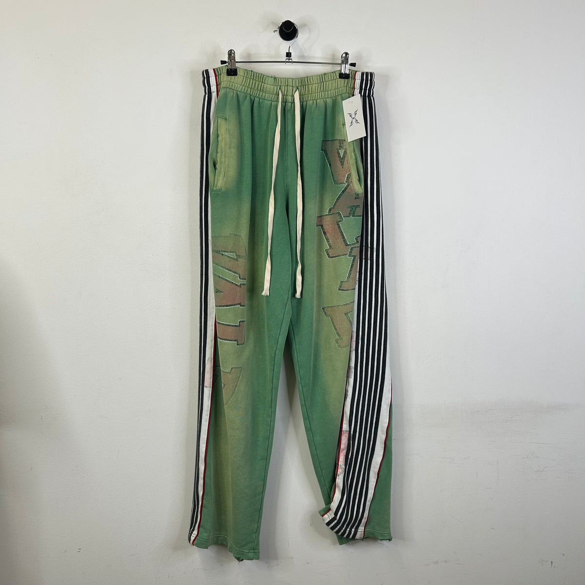 VALE FOREVER TALISMAN STRIPED SWEATS GREEN
