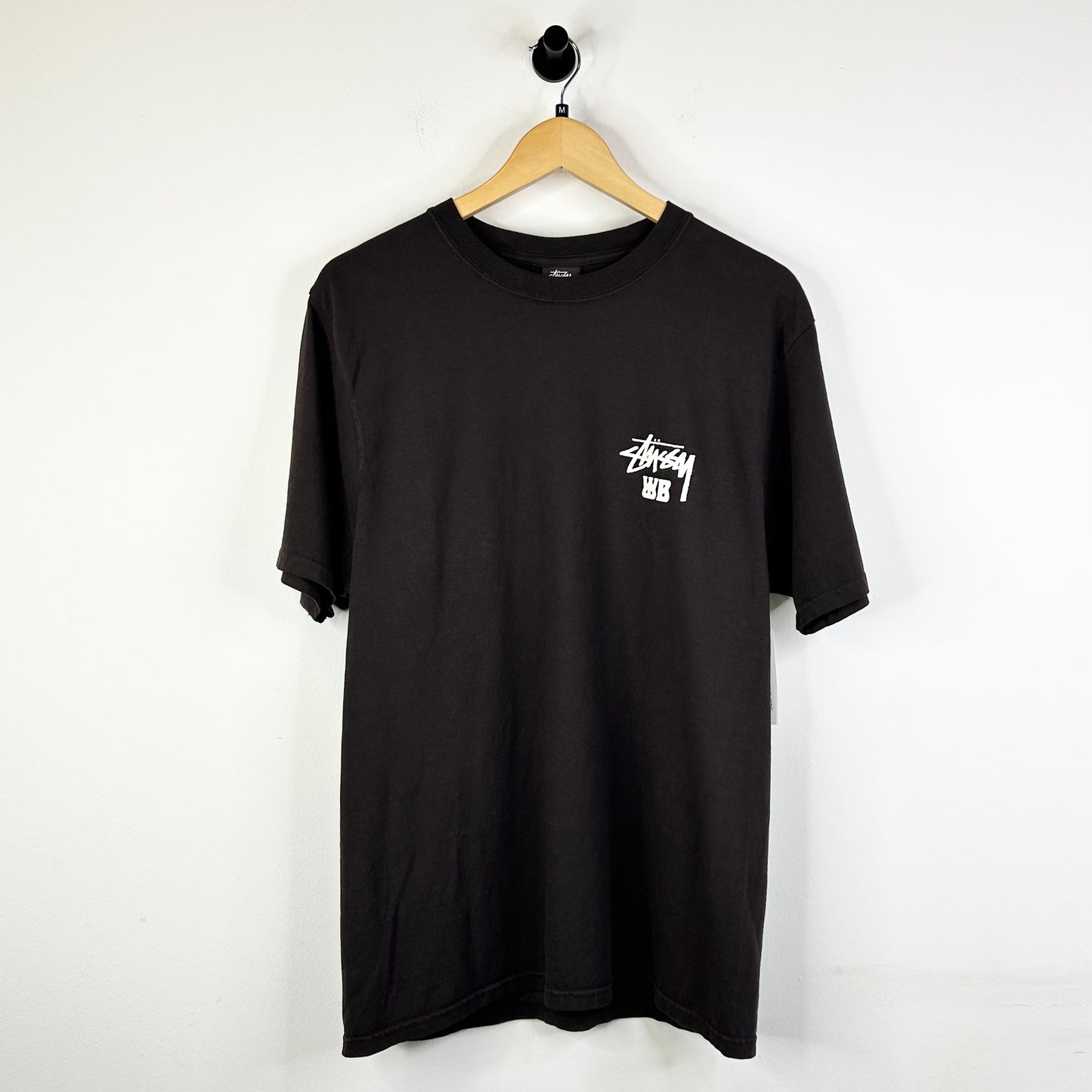 STUSSY X WALES BONNER T SHIRT BROWN