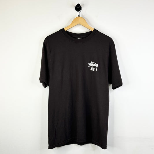STUSSY X WALES BONNER T SHIRT BROWN